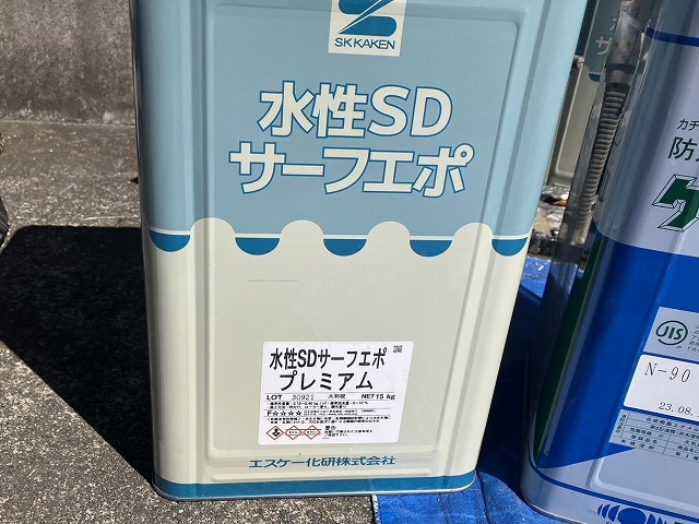 ひたちなか市の外壁塗装の下塗りに使用した塗料