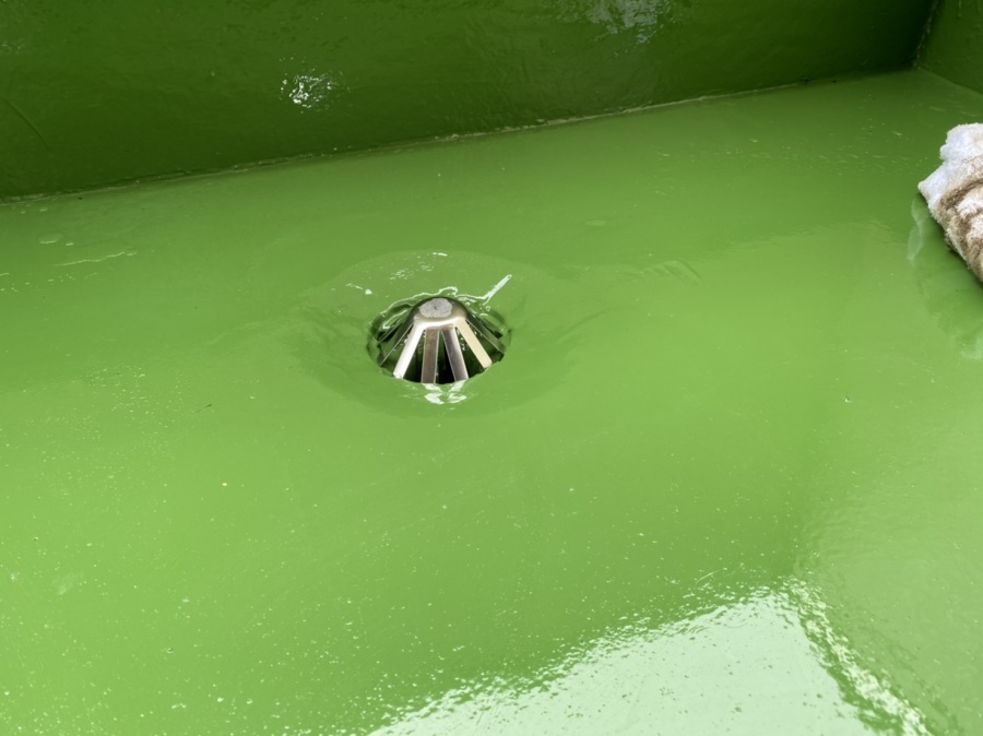 ひたちなか市のO様邸でのベランダ防水工事が完了