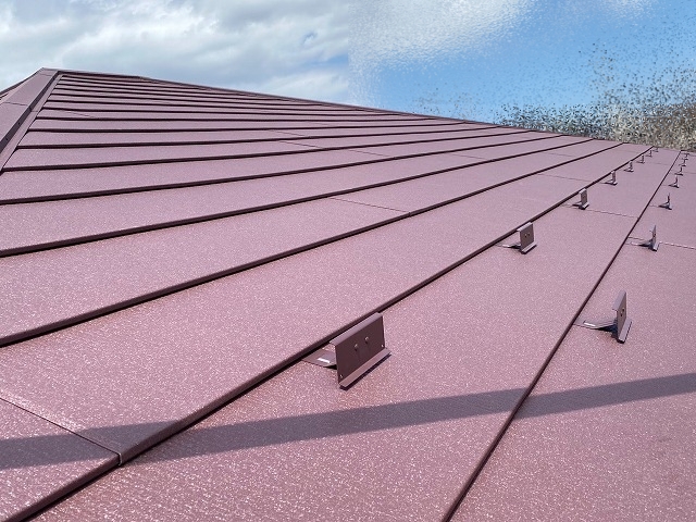 SGL鋼板を用いた葺き替え