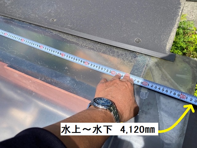 平板パネルのサイズは約4120㎜