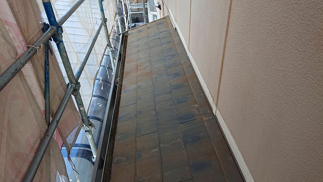 下屋の解体も完了しました