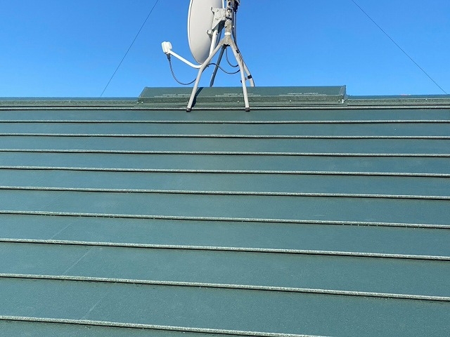 ひたちなか市二階建て住宅屋根リフォーム