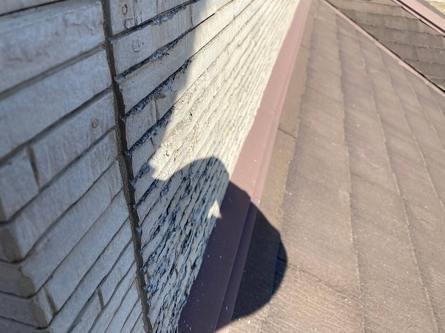 内部漏水が考えられる窯業系サイディング