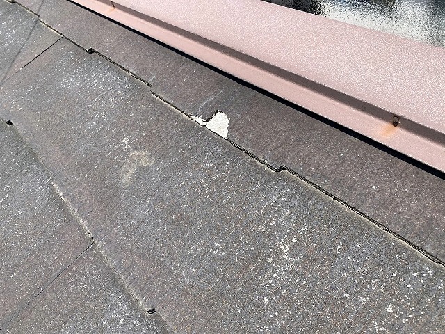 スレート屋根のメンテナンス