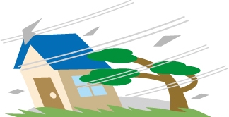 強風で屋根に異物が引っかかった場合でも早めのご相談を！