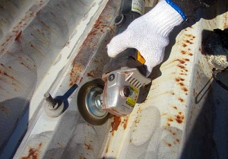 ケレン（2種）の施工写真