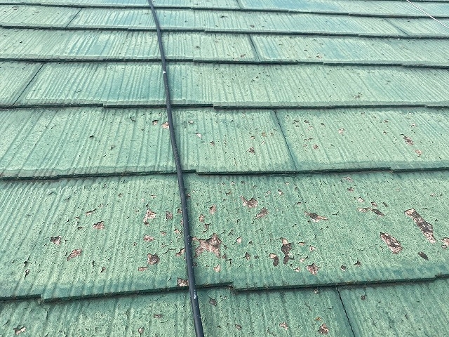 築28年が経過したコロニアル屋根