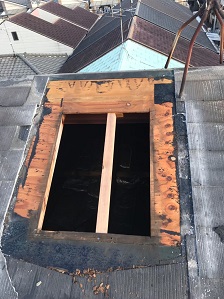 トップライト撤去