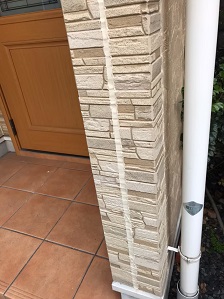 サイディング目地修理