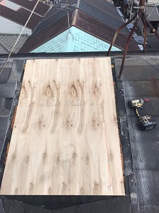 トップライト撤去