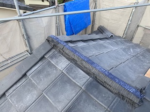 棟瓦乾式自在面戸