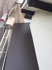 庇板金リフォーム