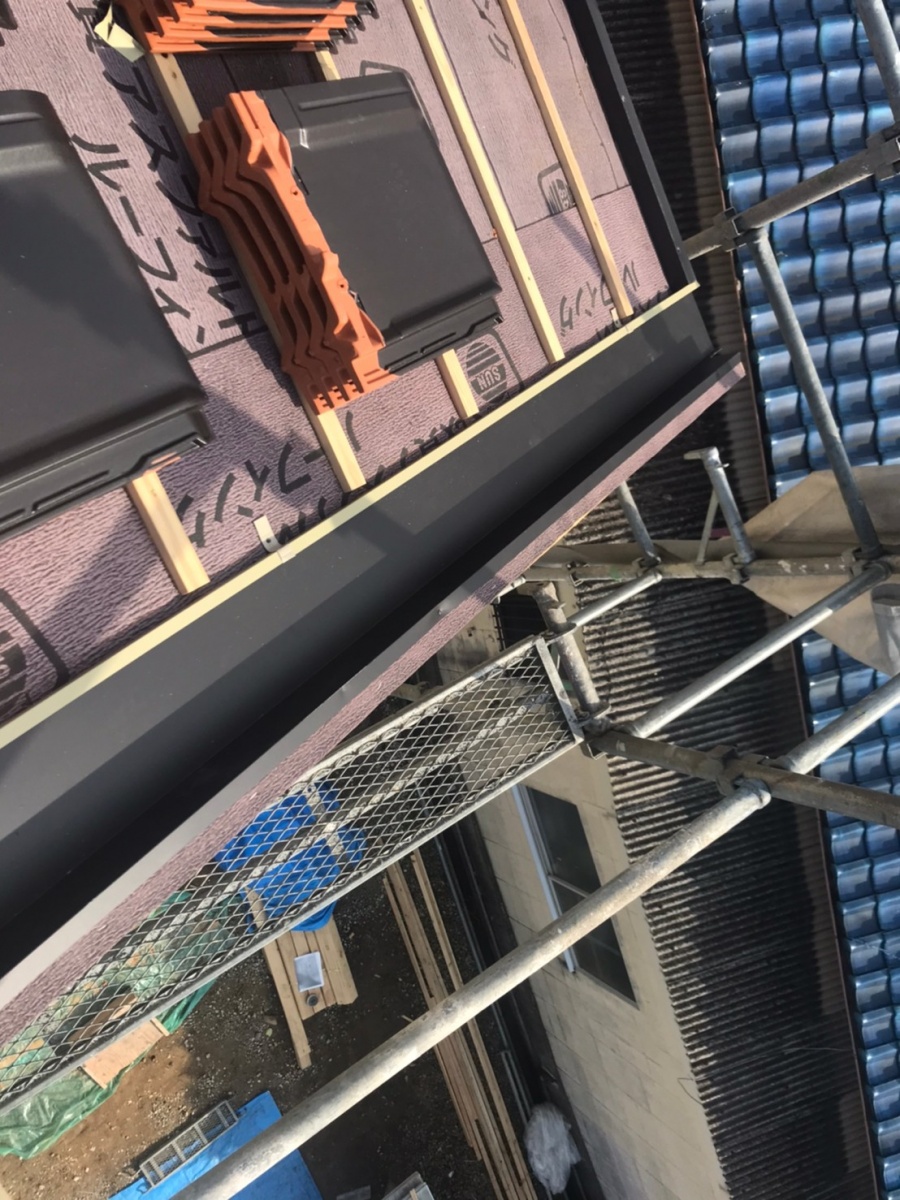 防災瓦葺き替え工事