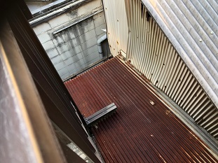 波トタン張替え