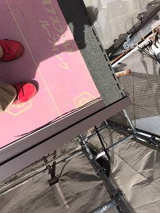 ケラバ水切りシングル