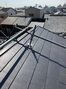 カバー工法スーパーガルテクト葺き