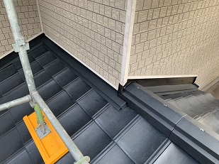 屋根ブリキ仕上げ