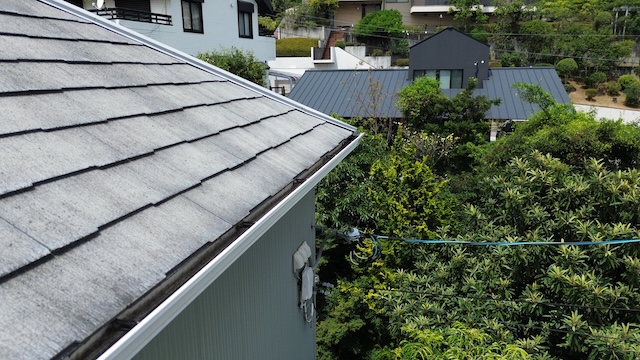 工事には足場の設置が必要な雨樋