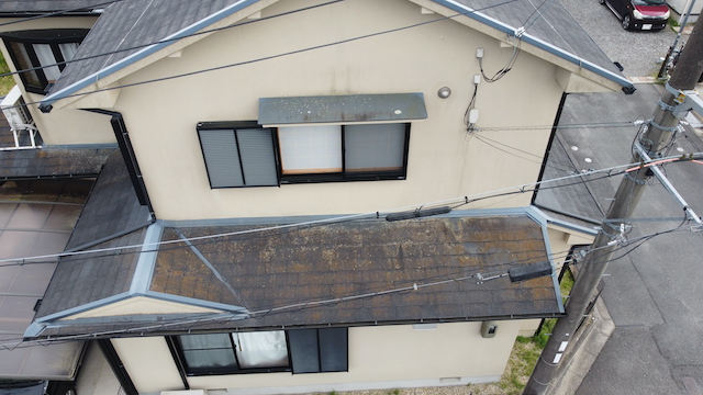 雨漏りの原因になっている屋根
