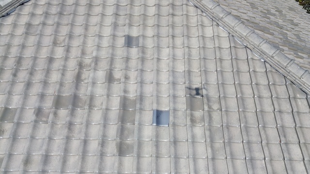 瓦屋根の調査も承ってます！