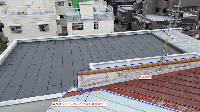 取り合い部分の確認