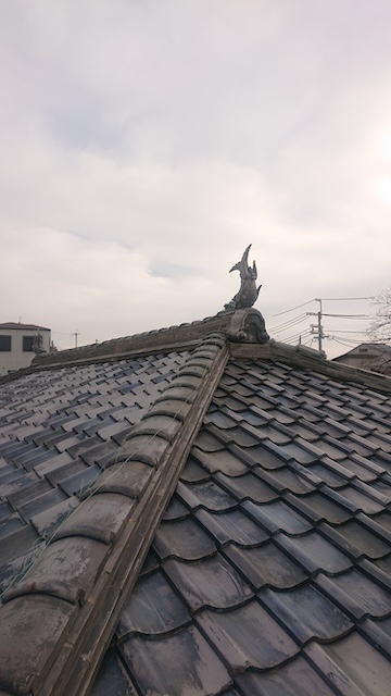 葺き直し工事をご提案した屋根