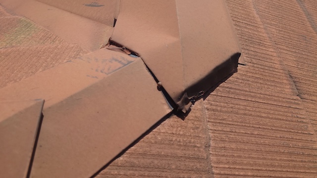 大きな問題は見受けられない棟板金