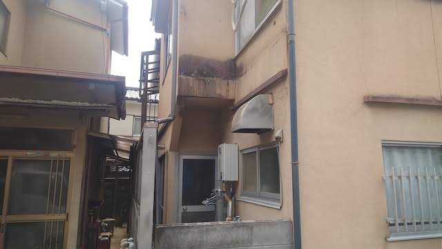 ベランダ解体後