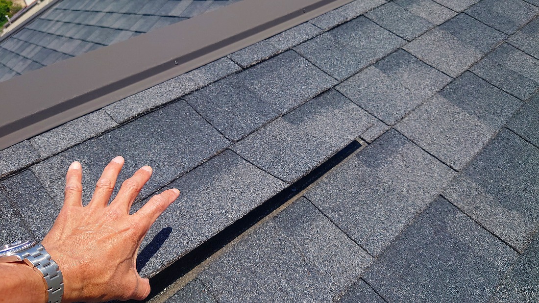 リッジウエイ飛散点検