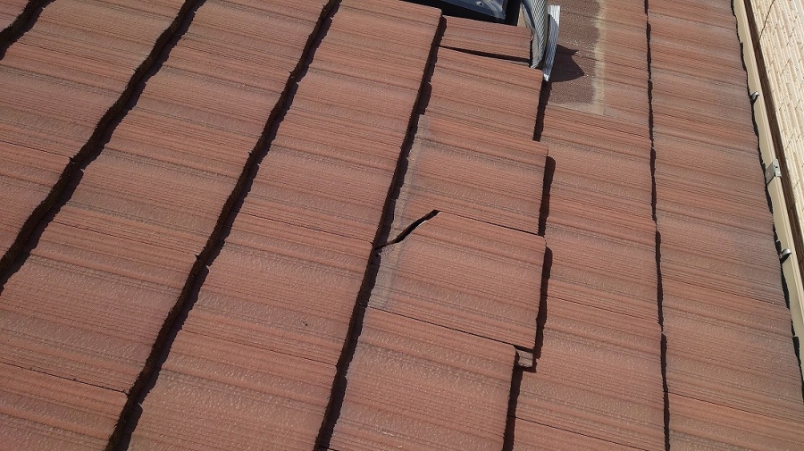 モニエル瓦ホームステッドの補修