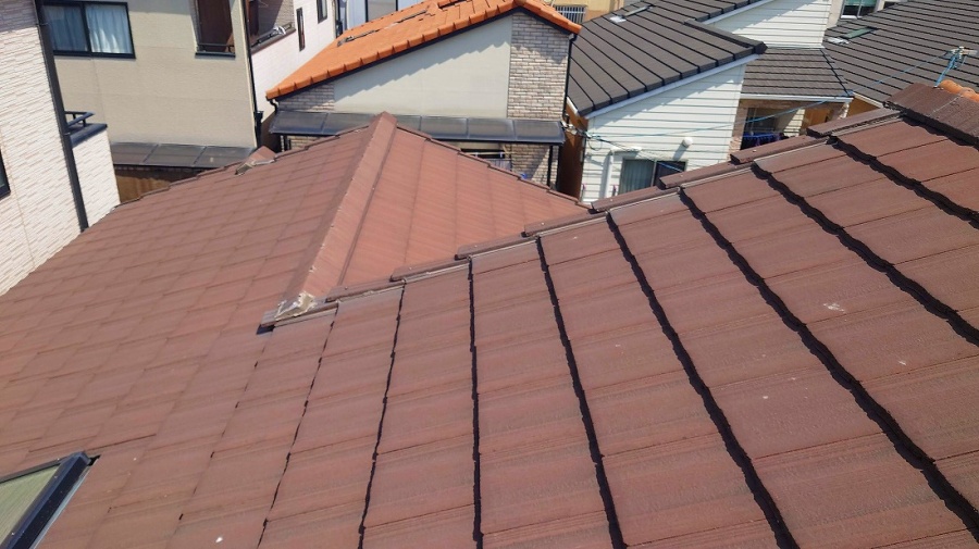 モニエル瓦ホームステッドの補修