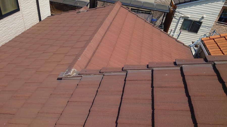 モニエル瓦ホームステッドの補修