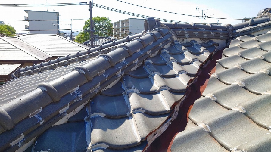 間違ったラバーロック工法