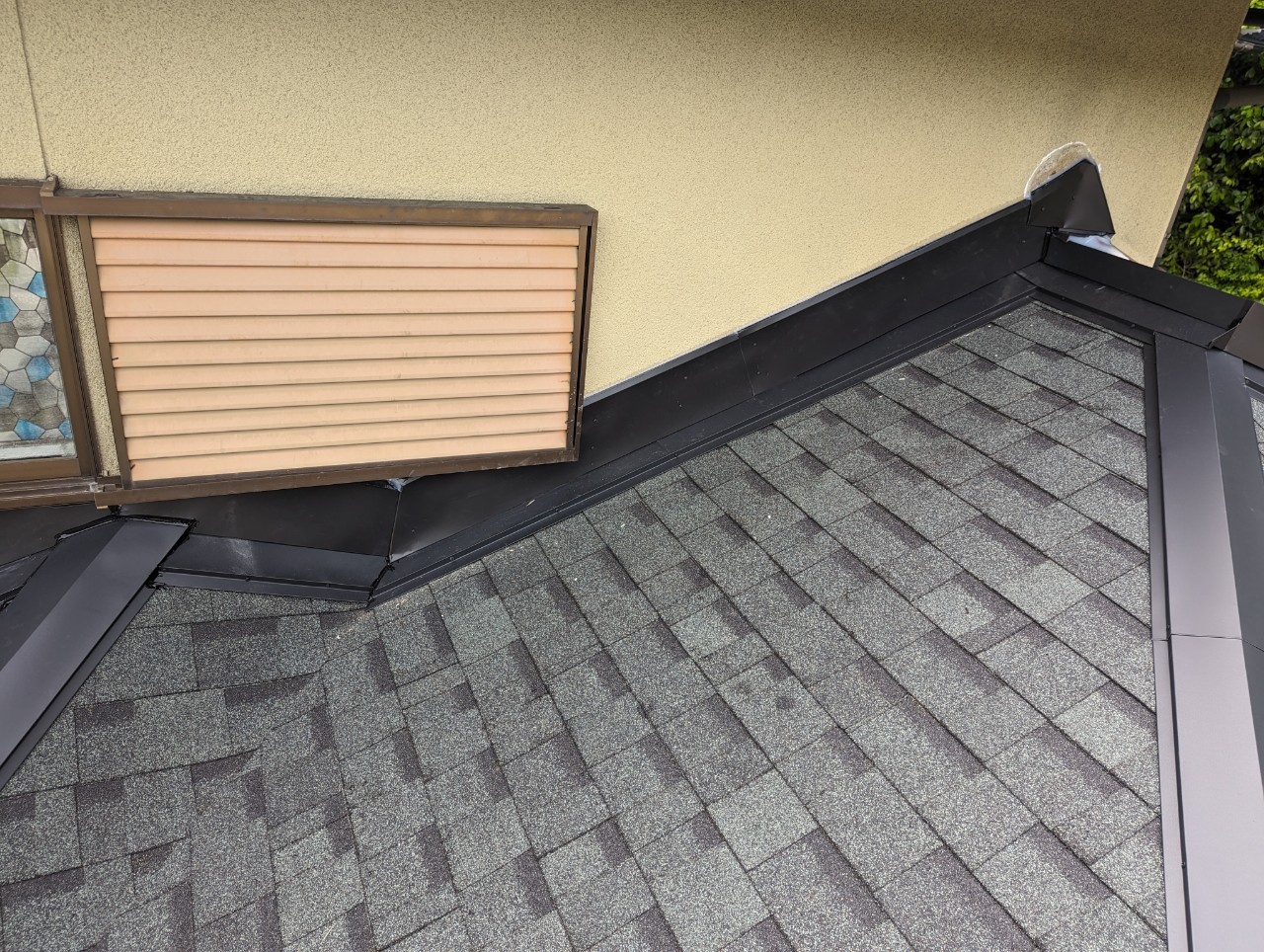 水切り板金取付完了