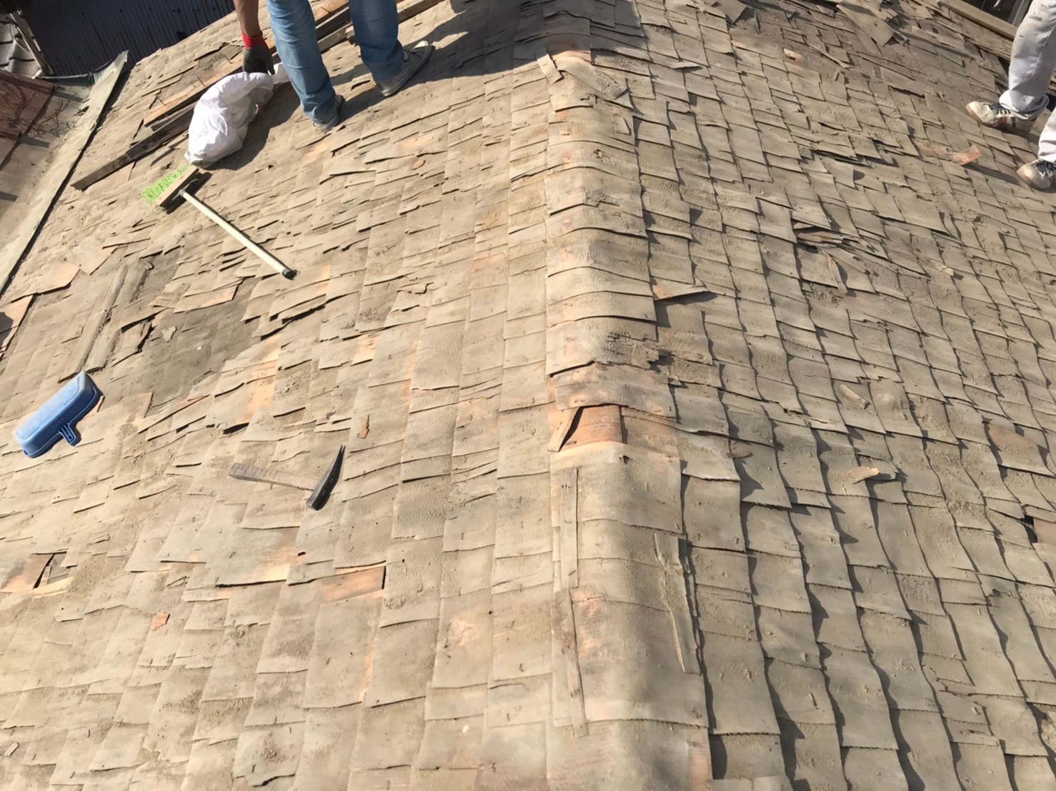 リッジウエイ葺き替えリフォーム工事