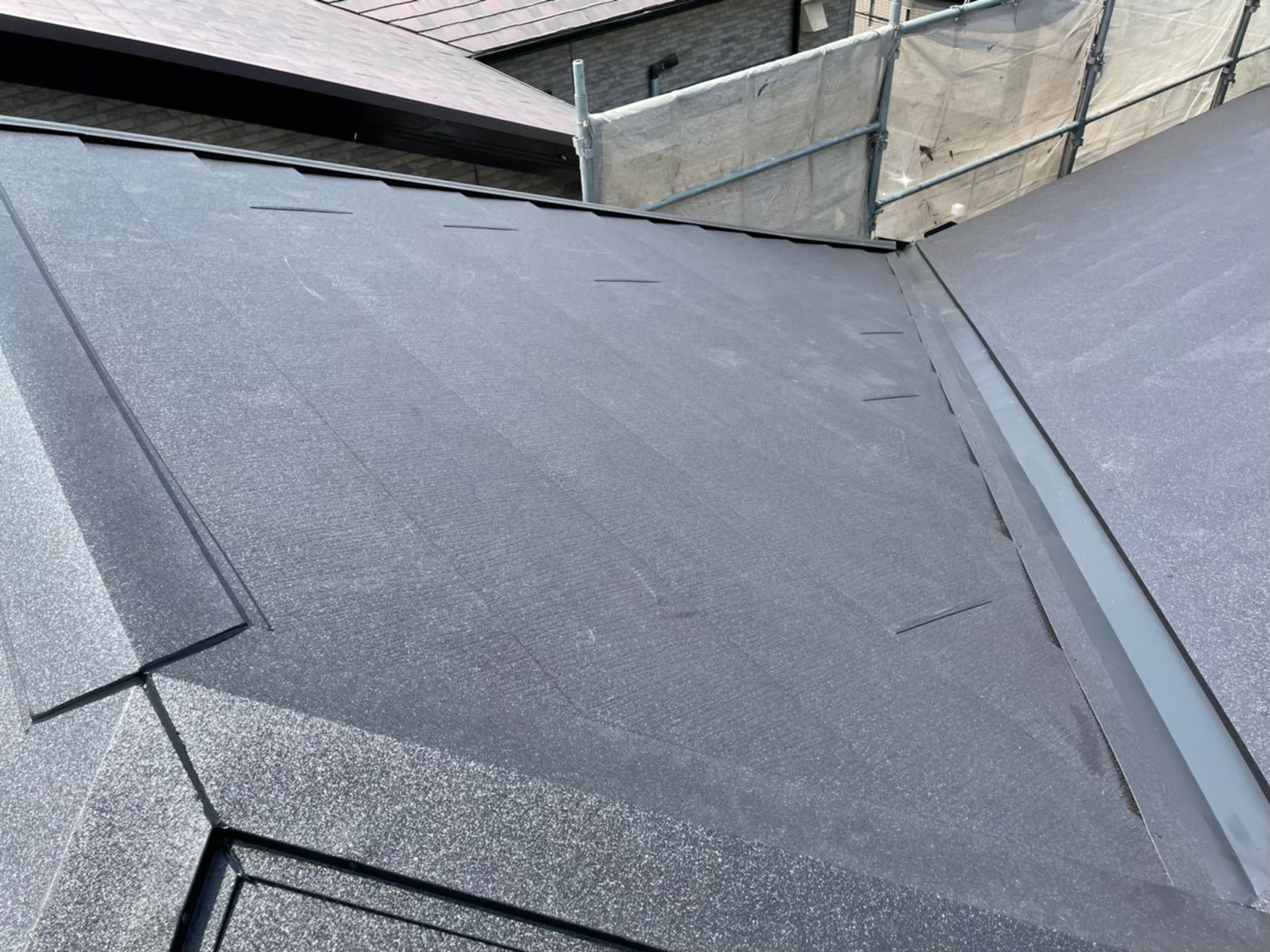 コロニアルからスーパーガルテクトカバー工事