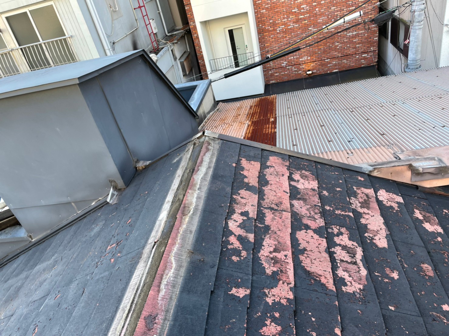 カバー工法粘着ルーフィング