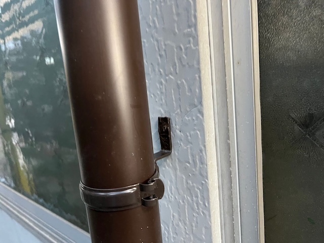 メンテナンス後の樋