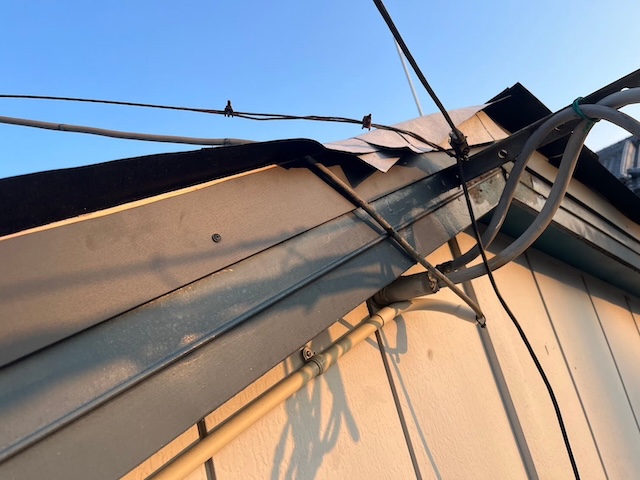 経年劣化しやすい破風板