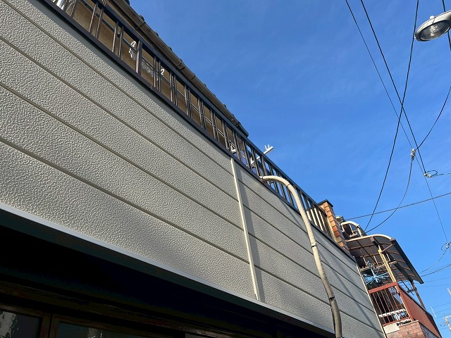 サイディング　完成