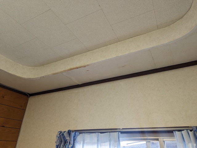 室内の雨漏れ
