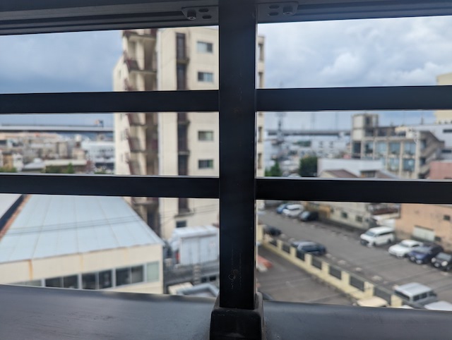 ベランダの手すり