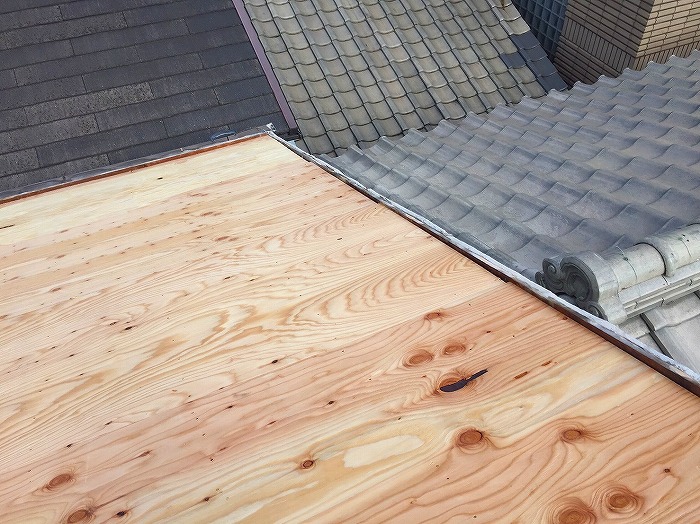 構造用合板貼り