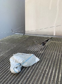 ポリカ波板修理