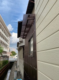 ポリカ波板交換