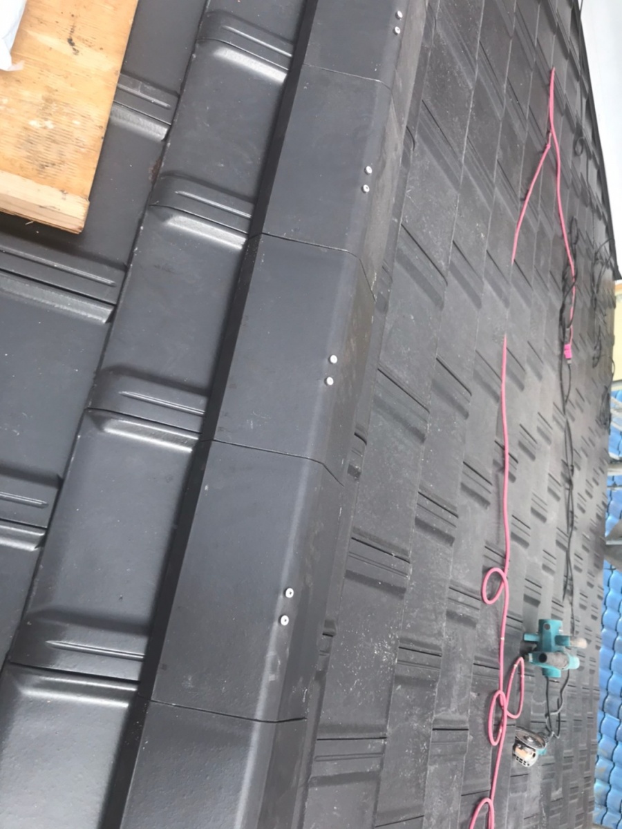 防災瓦葺き替え工事