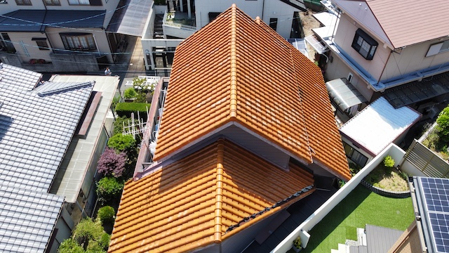 屋根全体も点検