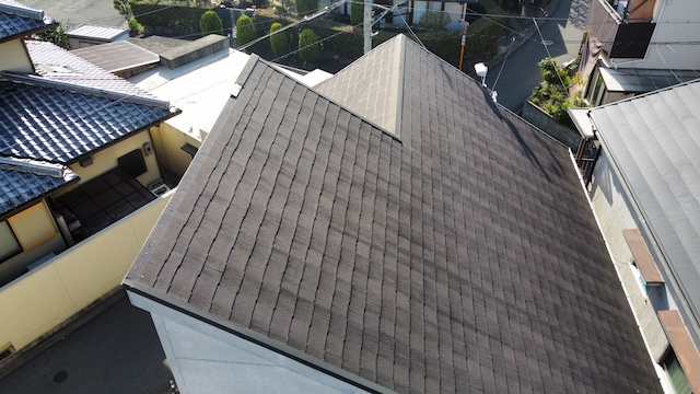 棟板金がなくなっていた２