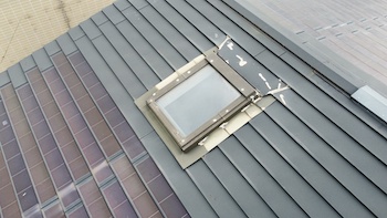 天窓斜めからの画像