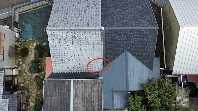 雨漏り原因想定箇所